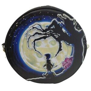Loungefly Coraline Moon Glow Circluar Crossbody Bag
